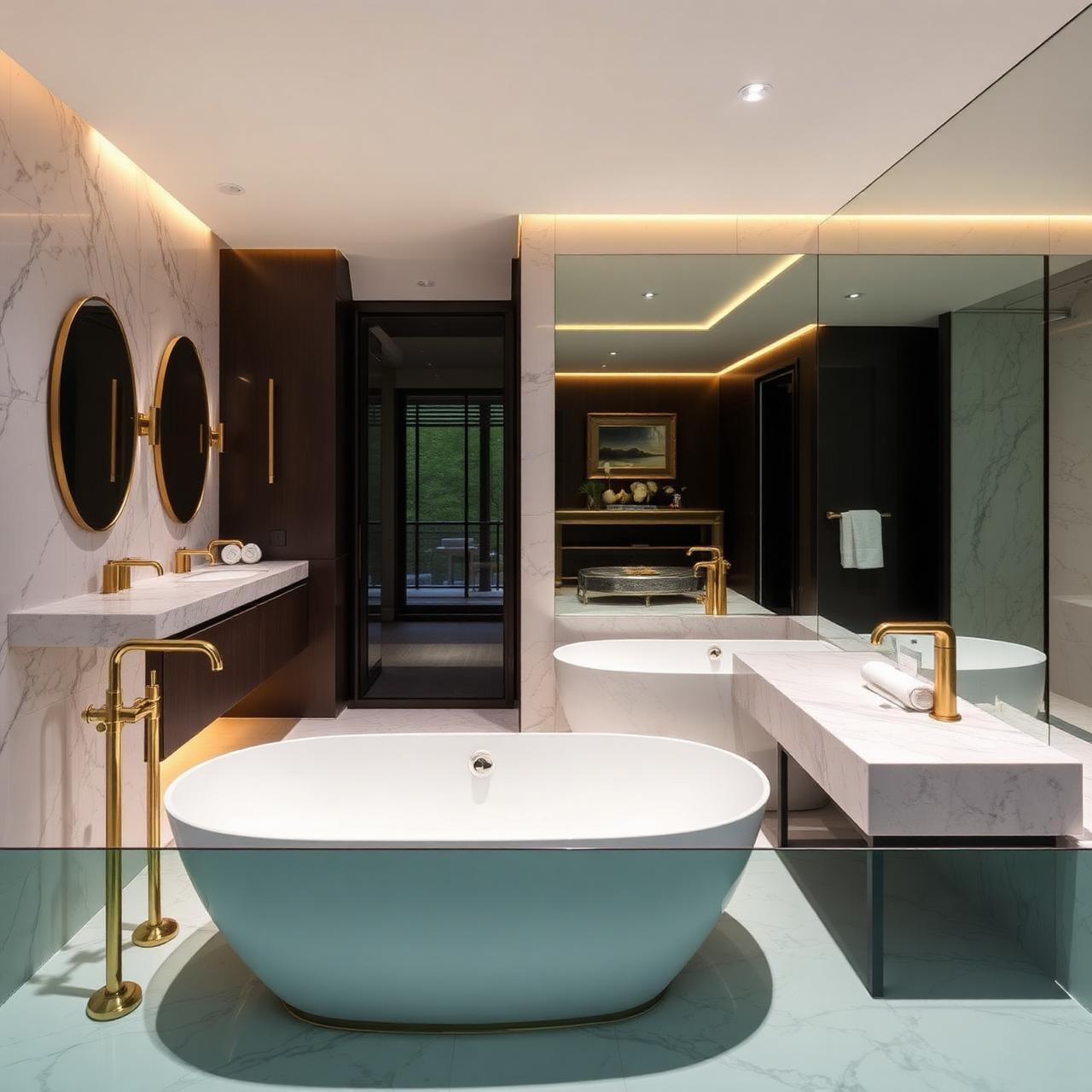 Spa Master Bathroom